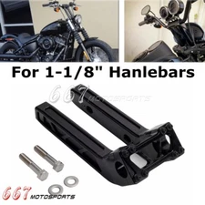 1-1/8" Club Style Pullback Handlebar Riser for Harley Dyna Softail Sportster