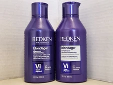 REDKEN BLONDAGE PURPLE SHAMPOO & CONDITIONER 10.1OZ DUO SET 100% AUTHENTIC!!