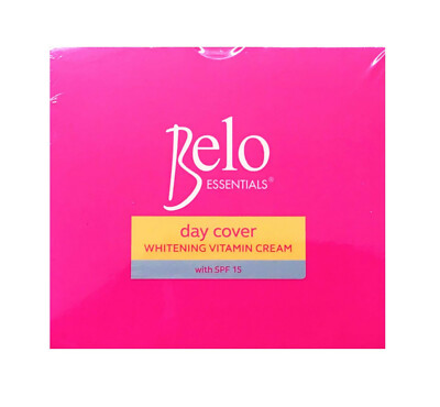 belo glutathione ingredients Belo Essentials Day Cover Lightening & Brightening Vitamin Cream 50g