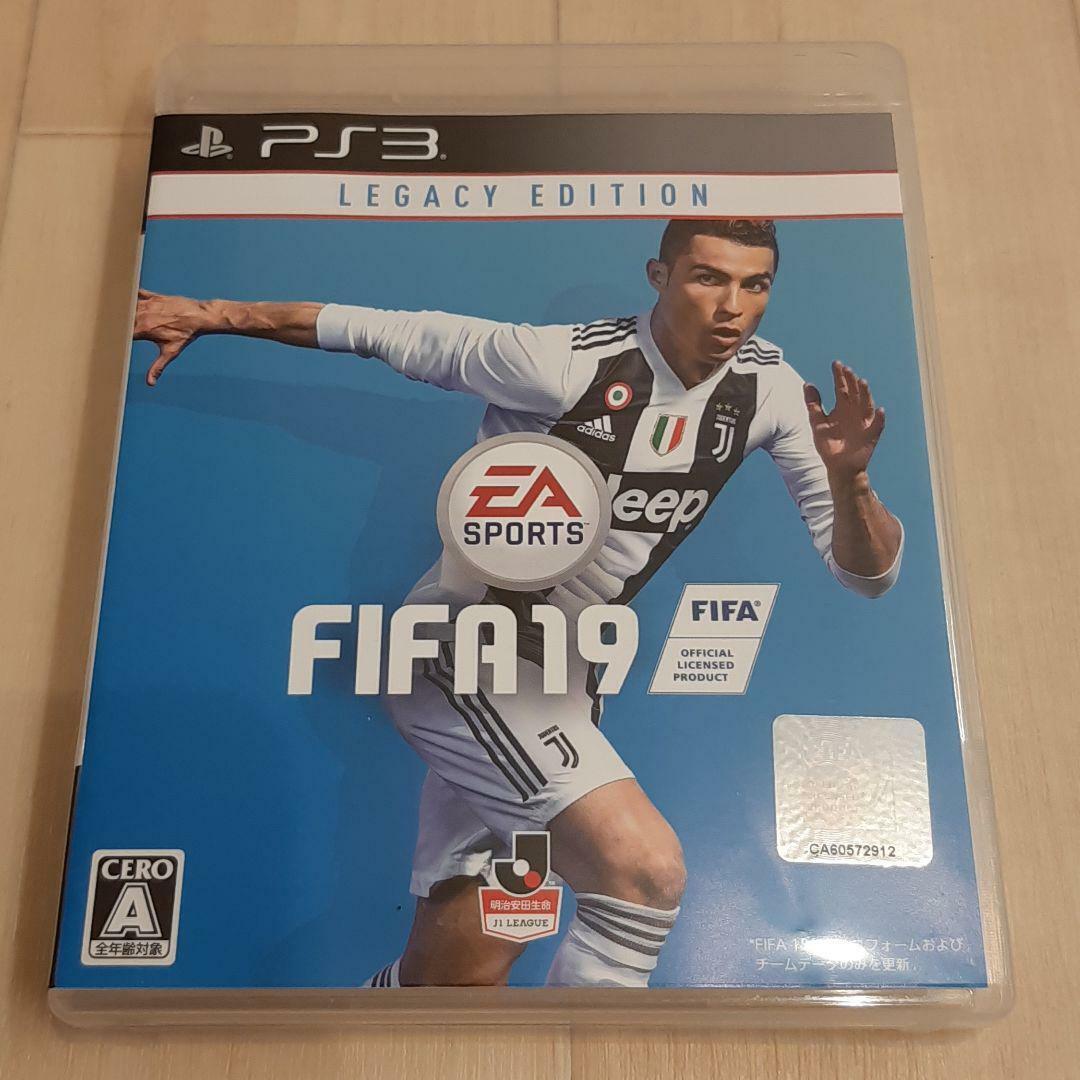 PS3 FIFA 19 Legacy Edition Ronaldo Cover Sony PlayStation 3 Japan Import