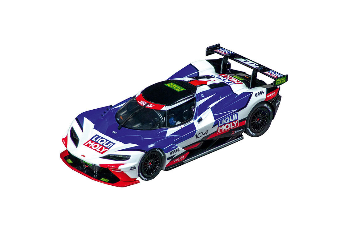 KTM X-BOW GTX Liqui Moly, No.104 Slot Car Model CARRERA