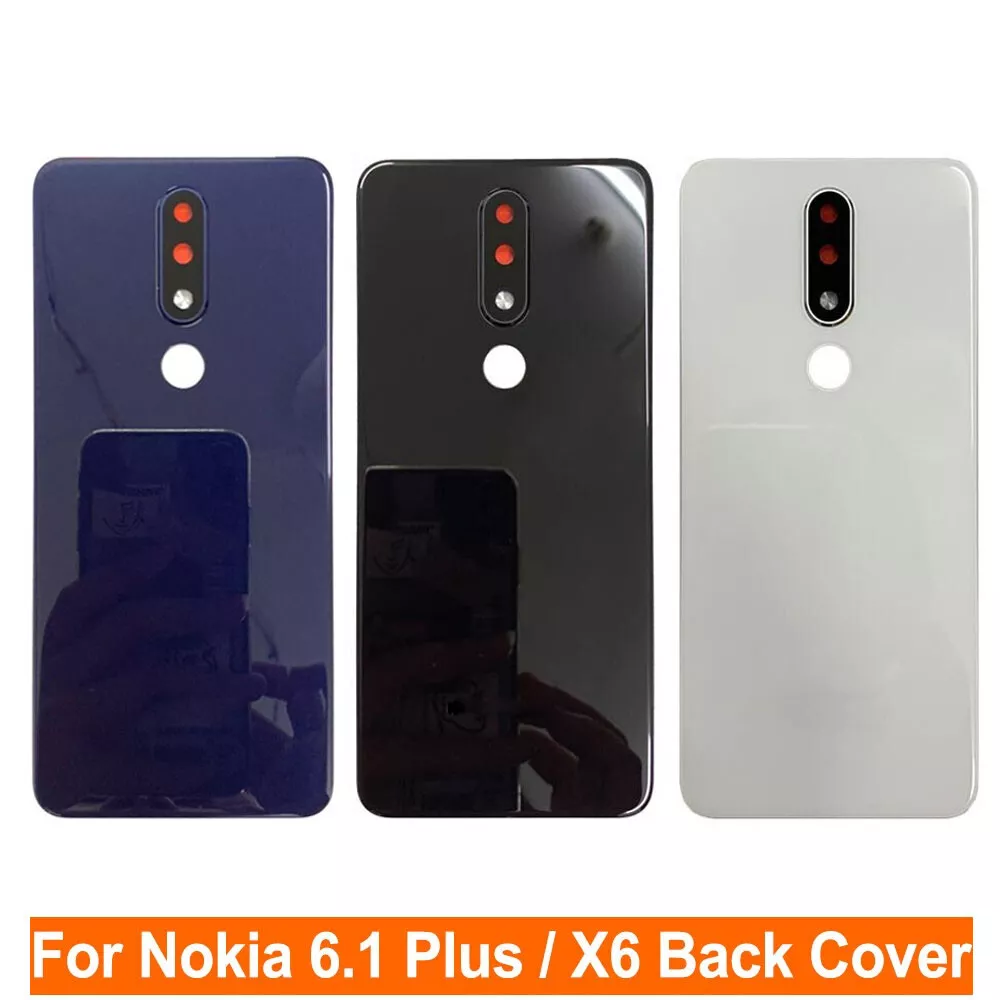New Rear Housing Battery Back Door Cover For Nokia 6.1 Plus X6