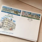 ISLE OF MAN FDC FIRST DAY COVER 1987 EUROPA ‘87 Manx Buildings Unaddressed WCP