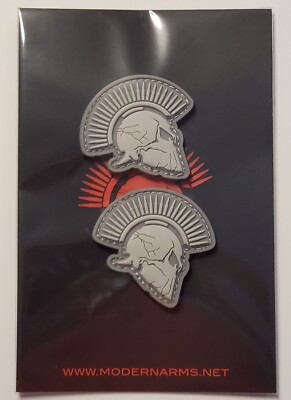 MODERN ARMS Morale Patch Gray Man Mystery 2 Piece Set Legendary LTD Edition NEW