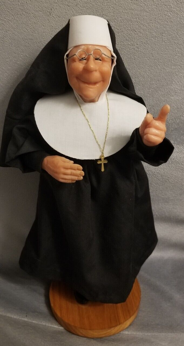 Nana's Family, Catholic, Sister Mary Margaret 10 nana-s-family-catholic-sister-mary-margaret-10-nun-doll-by-annie-wahl-ebay