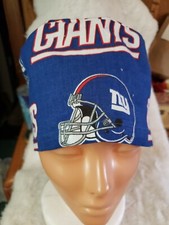NEW YORK GIANTS Handmade SURGICAL SCRUB CAPS