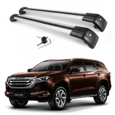 2Pcs Fits for ISUZU MUX MU-X 2012-2019 Roof Rail Racks Cross Bar Crossbar Holder