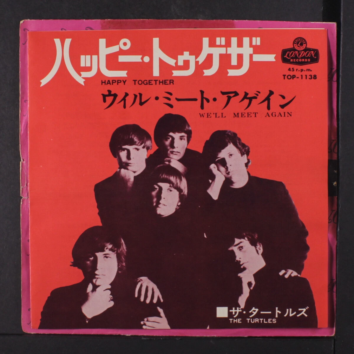 TURTLES: happy together / we'll meet again London Records 7