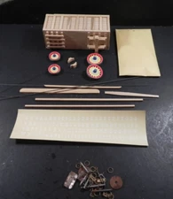 WARDIE-JAY (Wood)  SIDE SHOW Canvas Wagon O GAUGE/ "PARTIALLY BUILT"