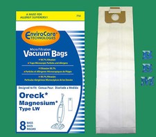8 Oreck Type LW LWPK60H Allergy Upright Vacuum Bags LWPK25OH Magnesium OR1451