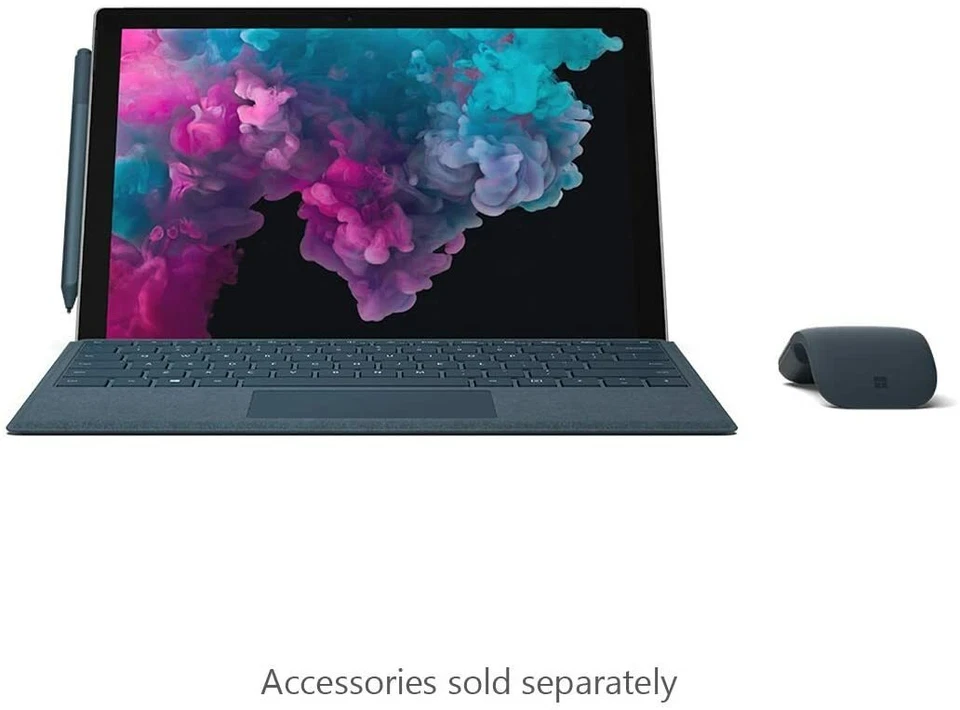 Microsoft Surface Pro 6 (i7, 16GB RAM, 512 GB, Win10 pro) KJV-00016+BLK Keyboard - Image 2 of 4