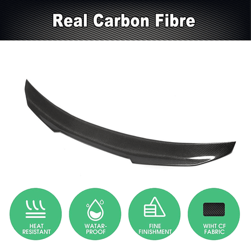 Carbon Heckspoiler Kofferraum Spoiler Flügel Lippe für Audi A5 S5 RS5 Coupe 17UP - Picture 7 of 13