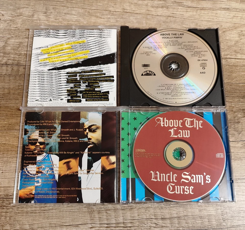 Above The Law - Uncle Sam's Curse / Vocally Pimpin' - Kokane Eazy-E N.W.A Dr Dre - Bild 3 von 3