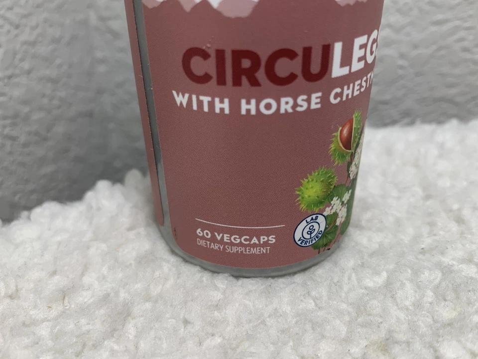 Solaray CircuLegs, Veg Cap (Btl-Plástico) 200mg | 60VegCaps ~ Soporte Circulación Foto 3 de 4