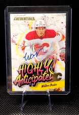 2023-24 UD Credentials WALKER DUEHR Highly Anticipated Rookie Autograph - Flames