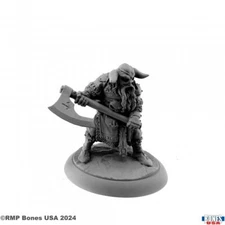 SIGURD, VIKING WARRIOR Reaper Mini Bones USA: Reaper Legends REM30171 D&D