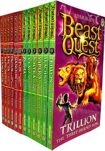 Beast Quest Series 1 And 2 Collection Adam Blade 12 Books