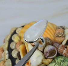 Rainbow Moonstone Gemstone Ring,925 Sterling Silver Ring,Gift,All Sizes 3 to 14