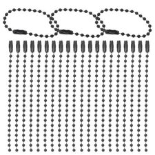  100pcs Ball Bead Chains For Diy Projects And Keychains Versatile Beaded Chains