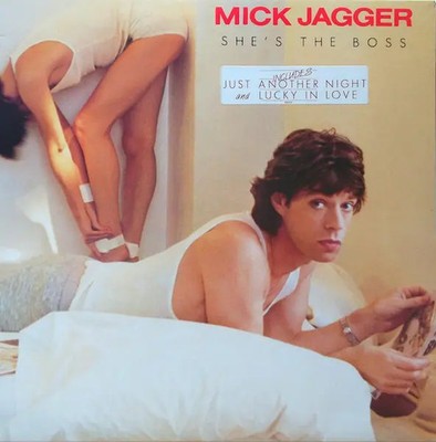 Mick Jagger Shes The Boss RED LABELS NEAR MINT CBS Vinyl LP