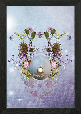 Osterei gerahmtes Wandbild Poster Leinwanddruck Bild