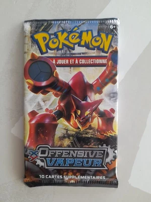 Booster Pokémon XY Offensive Vapeur de 10 cartes - Neuf scellé - Volcanion - FR - Photo 1/2