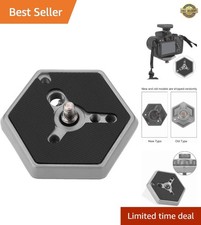 Hexagon Quick Release Plate for Tripod Camera,manfrotto bogen Quick Release,Q...