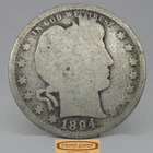 1894 Barber Silver Quarter - #C49540NQ