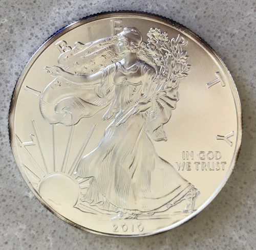 New Listing2010 1 oz American Silver Eagle BU