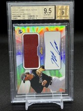 2013 Finest Rookie Jumbo Relic Auto Refractors Nolan Arenado AJR-NA BGS 9.5