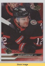2023-24 Upper Deck Series 2 Speckled Rainbow Foil Alex DeBrincat #375 READ 15k9