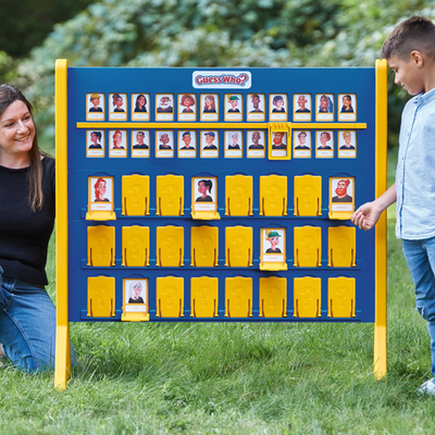 #ad Giant Guess Who? 3.6 ft Double‑Sided Board 48 Oversized Cards Indoor Outdoor NEW $104.88