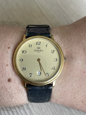 Swiss Quartz Wristwatch Richelieu ETA Movement Swiss Made Switzerland