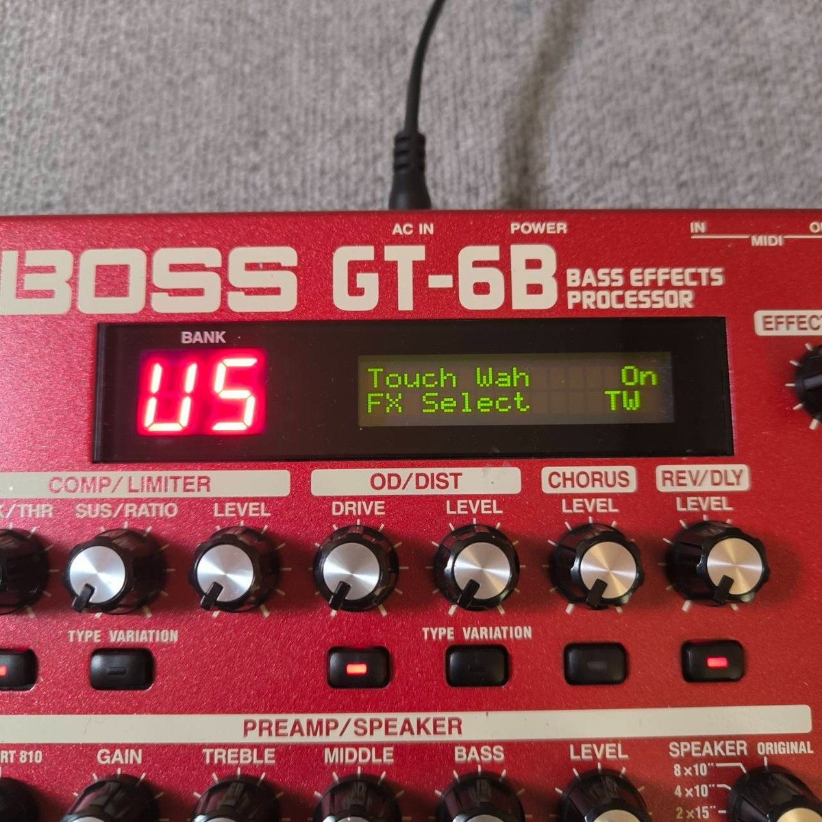 【マー】BOSS GT-5 GT-6B BOSS Bass Effects Processor GT-6B Guitar Multi-Effects