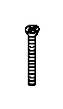GENUINE PART 1021513 SCREW, 8-32 X 1.625