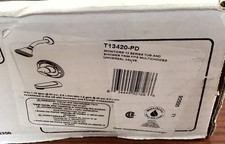 NEW DELTA T13420-PD Monitor 13 Series Tub  Shower Trim Valve Chrome B34