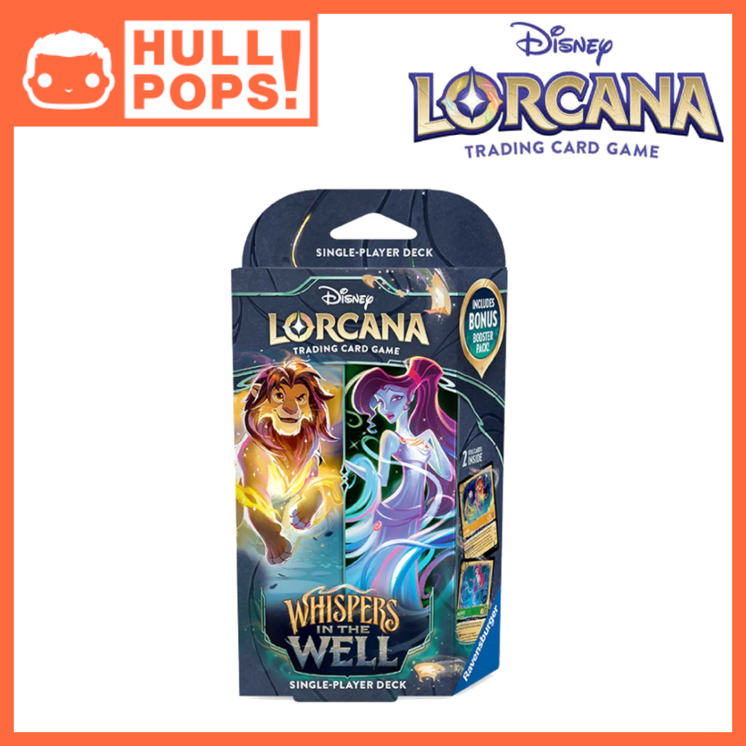 Disney Lorcana TCG - Whispers in the Well - Starter Deck Simba & Megara