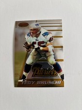 1996 Bowman's Best #162 Tedy Bruschi RC Patriots Rookie Card. rookie card picture