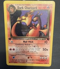 Dark Charizard Prima Edizione 21/82 Team Rocket Regular