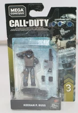 MEGA Construx Call of Duty Series 3 Keegan P. Russ (FVF93) - NEW - 