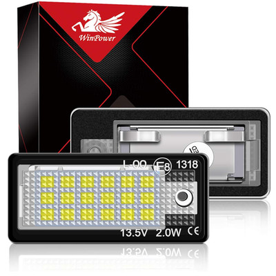 Lichter für Nummerplatten Win Power 2 Stück LED 18 3528 SMD