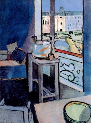 098 Henri Matisse -  Blue Dress in an Ochre Armchair 1937 -  Giclée Fine Art