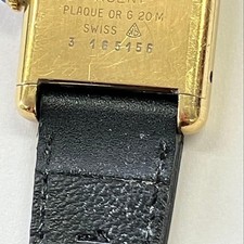 E130 Cartier Must Tank Ca4175 Sm Watch Manual Winding 15