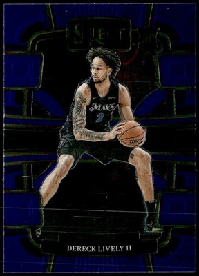 2023-24 Panini Select #76 Dereck Lively II Blue (Retail Base) Rookie E1