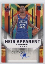 2024 Panini Court Kings Heir Apparent Violet 7/49 Judah Mintz #HA-JUD Auto 1a07
