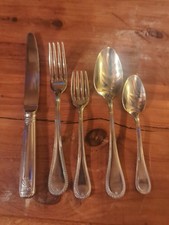 Vintage Christofle France Beauharnais Stainle...