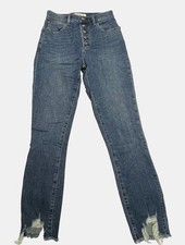 Abercrombie  Fitch Women's The Super Skinny Ankle High Rise Jeans Size 25/0 Reg