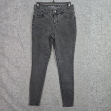 M Jeans  Women's Jeans Skinny Mid Rise Black Size S Long
