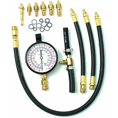 CTA Tools 3350 Basic Fuel Injection Test Kit, Universal Schrader & Hose Fittings