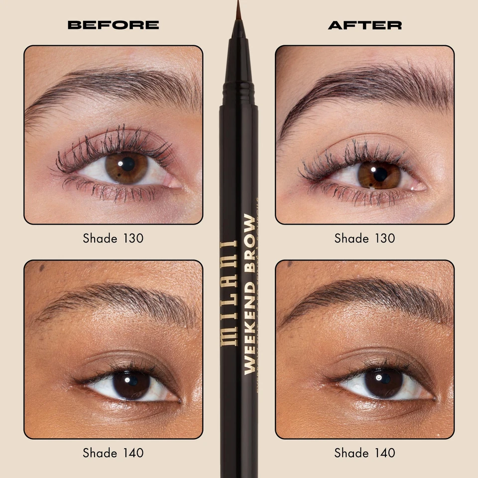 Vegan Cruelty Free 130 Medium Brown Eyebrow Color 0.03 Fl Oz Pack of 1 - Image 2 of 4